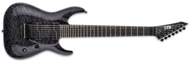 LTD SIGNATURE SERIES BUZ-7 See Thru Black 7-String Electric Guitar 2022